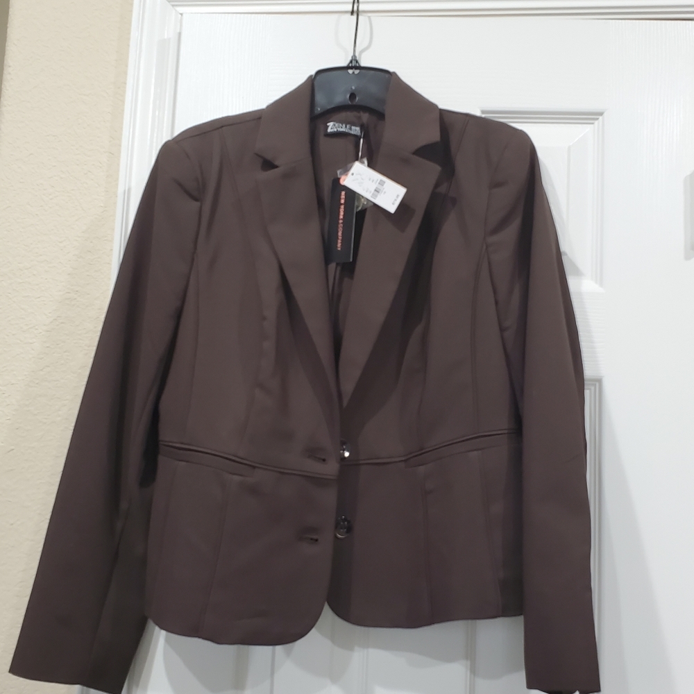 Executive brown blazer